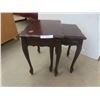 Image 2 : Set of 2 Nesting Tables, Biggest 20'' x 19'' x 14'' 