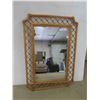 Image 1 : Bamboo Framed Mirror 27'' x 39'' 