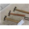 Image 2 : Hand Autobody Hammer and Wedges with Toolbox 