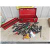 Image 1 : Metal Tool Box with Quantity of Screwdrivers 