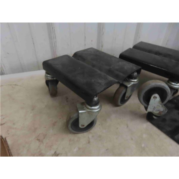 Set of 3 Snowmobile Dollies 