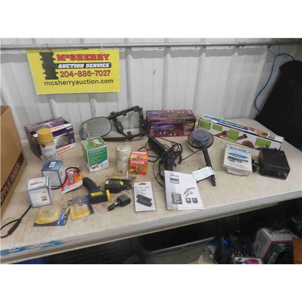 Timing Light, Halogen Driving Light Kit, RV Sewer Hose,  