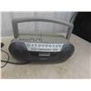 Image 2 : Sony Radio/Disc Player, Logitech Speaker, Tin Condiment 