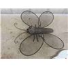 Image 2 : Metal Wrought Iron Butterfly Display & Thermometer 