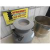 Image 2 : Poly Cream Can, Stainless Pail with Handle 