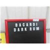 Image 2 : Bacardi Advertising on Menu Board 17 1/2'' x 26'' 