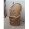 Image 1 : Fan Back Wicker Chair 