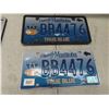 Image 2 : 4 Manitoba License Plates: Blue Bomber and Goldeyes 