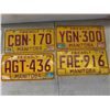 Image 2 : 7 Maniotba License Plates 