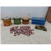 Image 1 : Tobacco Tins, Cash Box, Pepsi-Cola Caps, 
