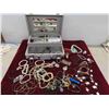 Image 1 : Aluminum Case with Fashion Jewelry 