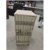 Image 1 : Vintage 14 Drawer Metal Filing Cabinet 33x14x17"