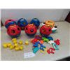 Image 1 : Vintage Tupperware Toys: Puzzle Ball with all Shapes. 