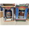 Image 2 : 4 Budweiser Holiday Steins, Shot Glasses and More 