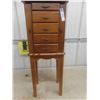 Image 1 : Oak Jewelry Cabinet 