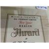 Image 3 : 1949 McColl Frontera 5 Year Dealer Award Framed Up 9 1/2'' x 12 1/2'' 