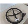 Image 2 : Massey Harris Tractor Steering Wheel with Wrist 