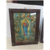 Image 2 : 2 Religious Icon Pictures 18'' x23'' Largest. 