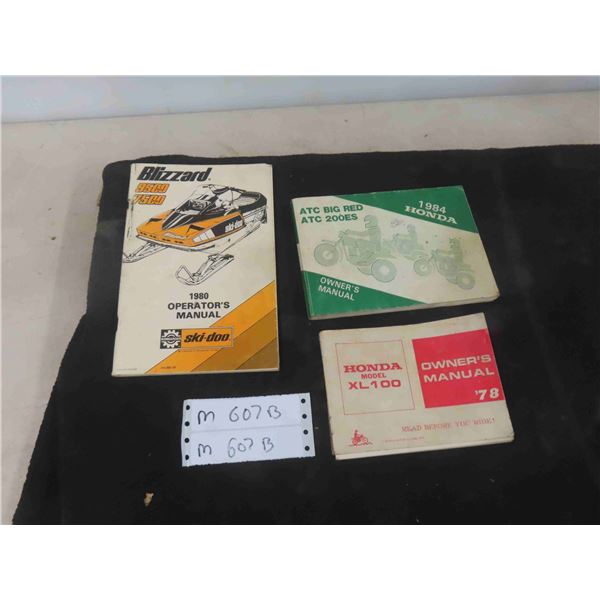 1980 Blizzard 7500/9500 Snowmobile Manual, 1984 