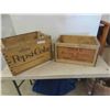 Image 1 : 2 Wood Crates: Shea's, Pepsi Cola 