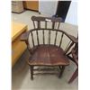 Image 2 : 3 Railway Arm Chairs 