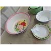 Image 2 : Enamel Basin, Pots, Dishes 