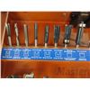 Image 2 : Mastercraft 36pce 90% Unused Router Bit Set with Case 