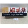 Image 1 : 3 Section Train Tealight Candle Holder - New or Store Return  