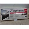 Image 1 : Portable Indoor/Outdoor 100'' Projector Screen 