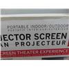 Image 2 : Portable Indoor/Outdoor 100'' Projector Screen 