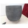 Image 2 : Large Flower Pot 16 1/2'' x 16'' with Decorative Stones 