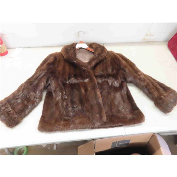 Fur Jacket Size S/M