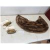 Image 1 : Fur Collar, Childs Fur Trimmed Beaded Mukluks 