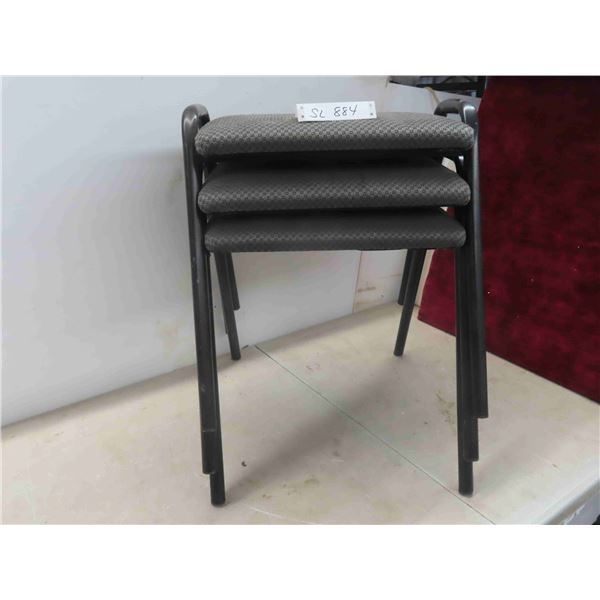 3 Stacking Stools 