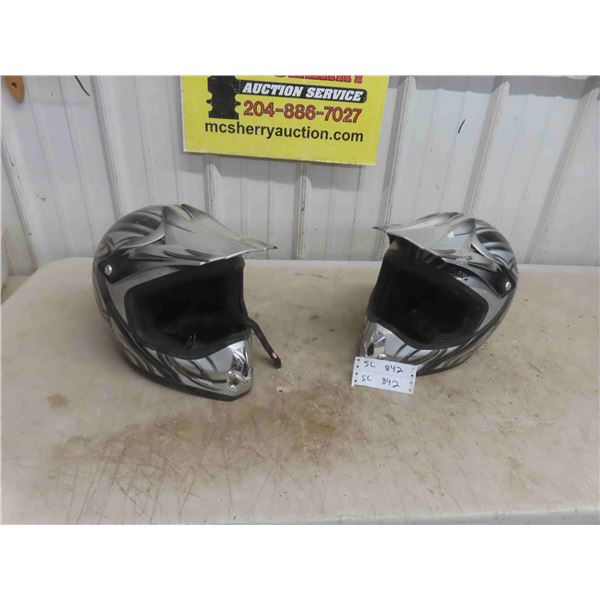 2 Dirtbike Helmets