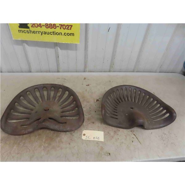 2 Cast Implement Seats 