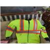 Image 2 : New Insulated Safety Reflective Jacket Size XL, 3 Rain