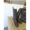 Image 2 : 2 Pairs of Size 11 Rubber Boots , 1 Steel Toe. 