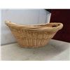 Image 2 : Wicker Laundry Basket, Vintage Glass Shade, 