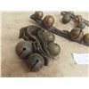Image 2 : 3 Straps of Sleigh Bells , 12 Bells Total
