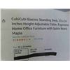 Image 2 : CubiCubi Electric Standing Desk, 55 x 24 Inches Height Adjustable