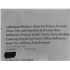 Image 2 : rabbitgoo Window Films for Privacy Frosted Glass Film with Backing 