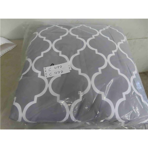 Linenspa Comforter Duvet Insert Queen Grey/White Down 