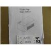 Image 1 : Floating end table Black with power source NEW 