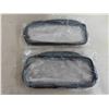 Image 2 : DOITOOL Plastic Pencil Pouches Reusable Pen Case Portable 
