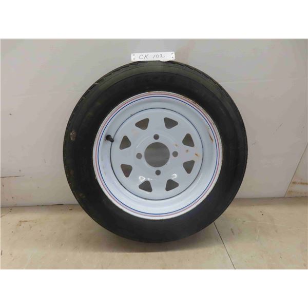 New 4 Bolt Trailer Tire & Rim 4.80 x 12 