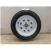 Image 1 : New 4 Bolt Trailer Tire & Rim 4.80 x 12 