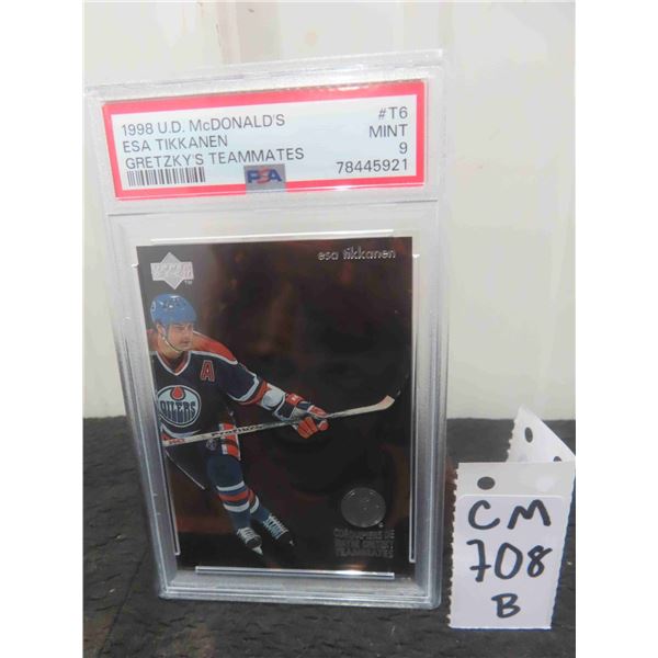Graded Esa Tikkanen Gretzkys Teammates Card 
