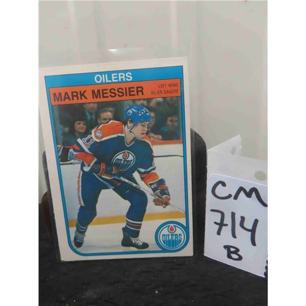 Mark Messier Edmonton Oilers Card 