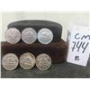 Image 1 : 1940s & 1950s Canada 5 Cent Collection 